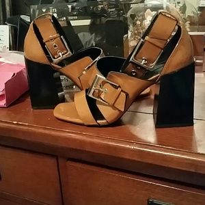 Zara chunky heels